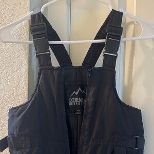 Kids Black Overalls